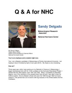 Microsoft Word - Q & A with Sandy Delgado November 2013 FINAL (1).doc