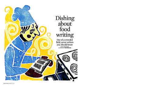 Dishing about food writing Out of a crowded field, seven writers