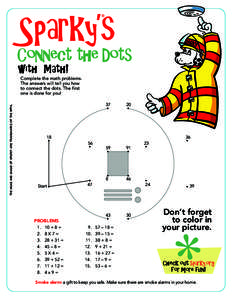 Sparky’s ® Connect the Dots with Math!