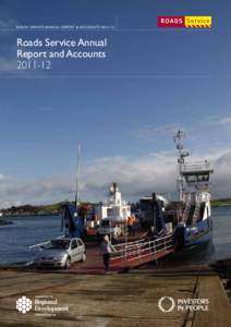 ROADS SERVICE ANNUAL REPORT & ACCOUNTSRoads Service Annual Report and Accounts