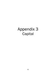 Appendix 3 Capital 42  Capital Expenditures