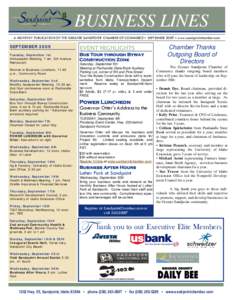 September 2009 Newsletter
