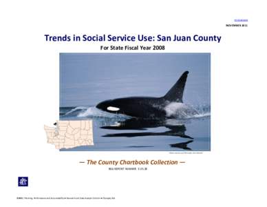 TO CONTENTS  NOVEMBER 2011 Trends in Social Service Use: San Juan County For State Fiscal Year 2008