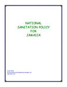 NATIONAL SANITATION POLICY FOR