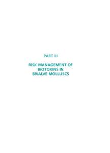 Assessment and management of biotoxin risks in bivalve molluscs