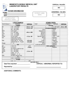 Microsoft Word - MMU LAB RESULT FORM[removed]doc