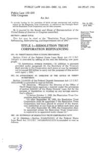 PUBLIC LAW[removed]—DEC. 12, 1991 Public Law[removed]102d Congress 105 STAT. 1761