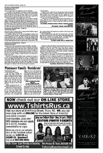 PAGE 6 THE SHORELINE JOURNAL - AUGUST[removed]News from our Federal Capital Continued from page 5 these acts will be barred from applying for Canadian citizenship. In recognition of their important contributions, we will f