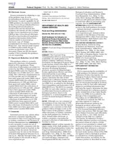 [removed]Federal Register / Vol. 79, No[removed]Tuesday, August 5, [removed]Notices III. Electronic Access Persons interested in obtaining a copy