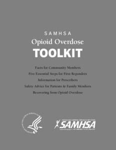 SAMHSA  Opioid Overdose TOOLKIT Facts for Community Members