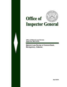 Finance / Washington Mutual / Call report / Business / Investment / OneWest Bank / Wall Street and the Financial Crisis: Anatomy of a Financial Collapse / Bank regulation in the United States / Subprime mortgage crisis / Federal Deposit Insurance Corporation