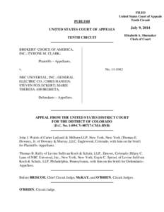 PUBLISH  FILED United States Court of Appeals Tenth Circuit