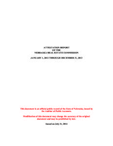 Blank Audit Report for Agencies