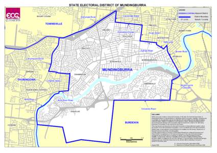 STATE STATE ELECTORAL ELECTORAL DISTRICT DISTRICT OF OF MUNDINGBURRA MUNDINGBURRA