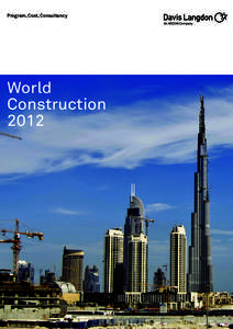 Program, Cost, Consultancy  World Construction 2012
