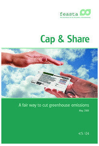 The Foundation for the Economics of Sustainability  Cap & Share