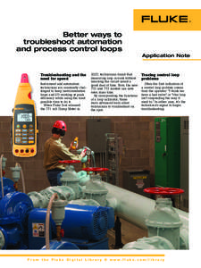 Better ways to troubleshoot automation and process control loops