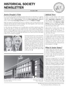 HISTORICAL SOCIETY NEWSLETTER Newsletter November[removed]Page 1
