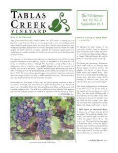 Tablas Creek Vineyard / Château de Beaucastel / Straw wine / Gros Manseng / Wine tasting / Paso Robles AVA / Roussanne / California wine / Petit Manseng / Wine / California wineries / French wine