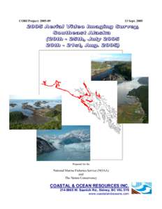 Southeast Alaska 2005 Aerial Video Imaging Survey