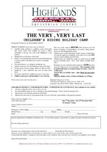 Microsoft Word - THEC Kids Camp Enrolement Dec[removed]docx