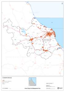 Bundaberg Regional Urban Flying-Fox Management Area map