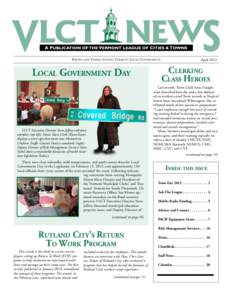 Serving and Strengthening Vermont Local Governments  Local Government Day Clerking Class Heroes