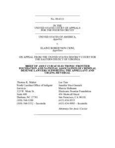 Computer Fraud and Abuse Act / United States v. Lori Drew / Stored Communications Act / Protected computer / Fourth Amendment to the United States Constitution / Amicus curiae / Computer law / Law / Criminal law
