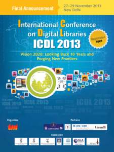 27–29 November 2013 New Delhi Final Announcement  International Conference