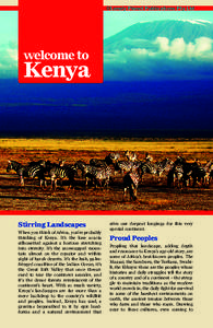 ©Lonely Planet Publications Pty Ltd  Welcome to Kenya