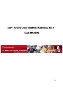 ETU TNatura Cross Triathlon Germany 2014 RACE MANUAL 1-1  INDEX