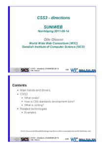 1  CSS3 - directions SUNIWEB Norrköping[removed]