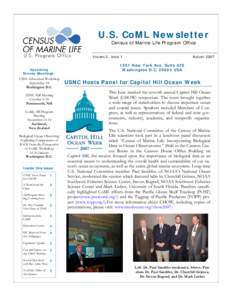 USCoML Newsletter August