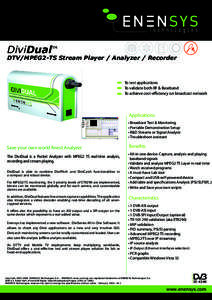 Enensys-DiviDual 6.1.datasheet