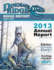 RIDGE REPORT Winter 2014 Volume 25 number[removed]