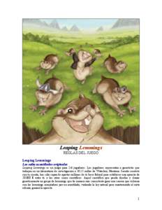 Microsoft Word - Leaping Lemmings Form.doc