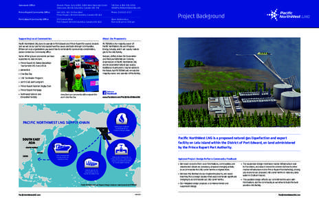 Petroleum production / Energy / Natural gas / Petronas / Prince Rupert /  British Columbia / Chemistry / Oregon LNG / Malaysia LNG / Fuel gas / North Coast of British Columbia / Liquefied natural gas