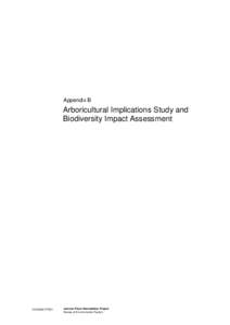 Jackson Place remediation project review of environmental factors May 2012 appendix b arborcultural implications study