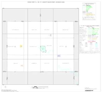 INDEX FOR P.L[removed]COUNTY BLOCK MAP (CENSUS[removed]INDEX MAP LEGEND SYMBOL NAME STYLE