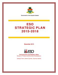 Government of the Cayman Islands  ESO STRATEGIC PLAN