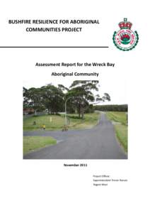 Microsoft Word - Wreck Bay Community BRAC correct format report.docx