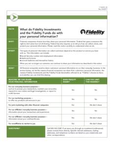 RevFACTS  What do Fidelity Investments