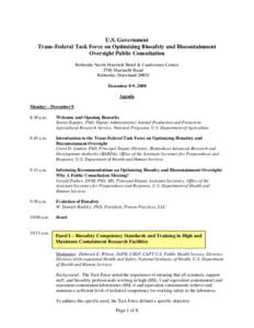 Microsoft Word - Trans-Federal Task Force Pub Consult WEBSITE Agenda[removed]08pm_FINAL.doc