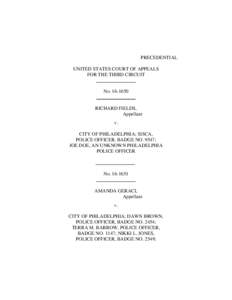 PRECEDENTIAL UNITED STATES COURT OF APPEALS FOR THE THIRD CIRCUIT ________________ No________________