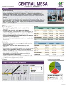 Phoenix metropolitan area / Valley Metro / Mesa /  Arizona / Metro Light Rail / Phoenix /  Arizona / Transportation in the United States / Geography of Arizona / Arizona