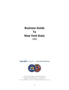 Capital District / Binghamton /  New York / Empire Zone / New York City / Citigroup / Manhattan / General Electric / New York state public-benefit corporations / Minnesota Department of Employment and Economic Development / New York / Geography of the United States / Albany /  New York