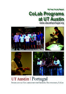 5th Year CoLab Report  CoLab Programs at UT Austin www.utaustinportugal.org