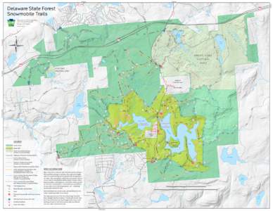 To Hawley  To Hawley Delaware State Forest Snowmobile Trails