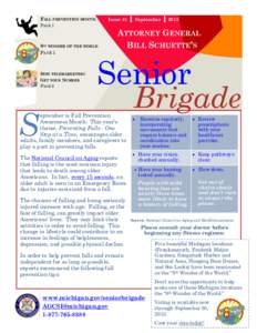 Senior Brigade Newsletter September 2013 Issue 41