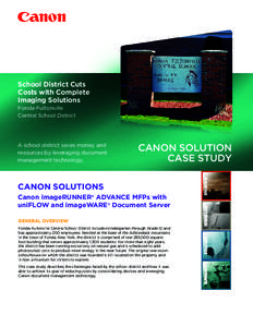 School District Cuts Costs with Complete Imaging Solutions Fonda-Fultonville Central School District